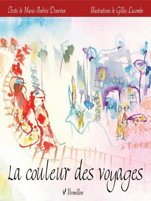 cover image of La couleur des voyages
